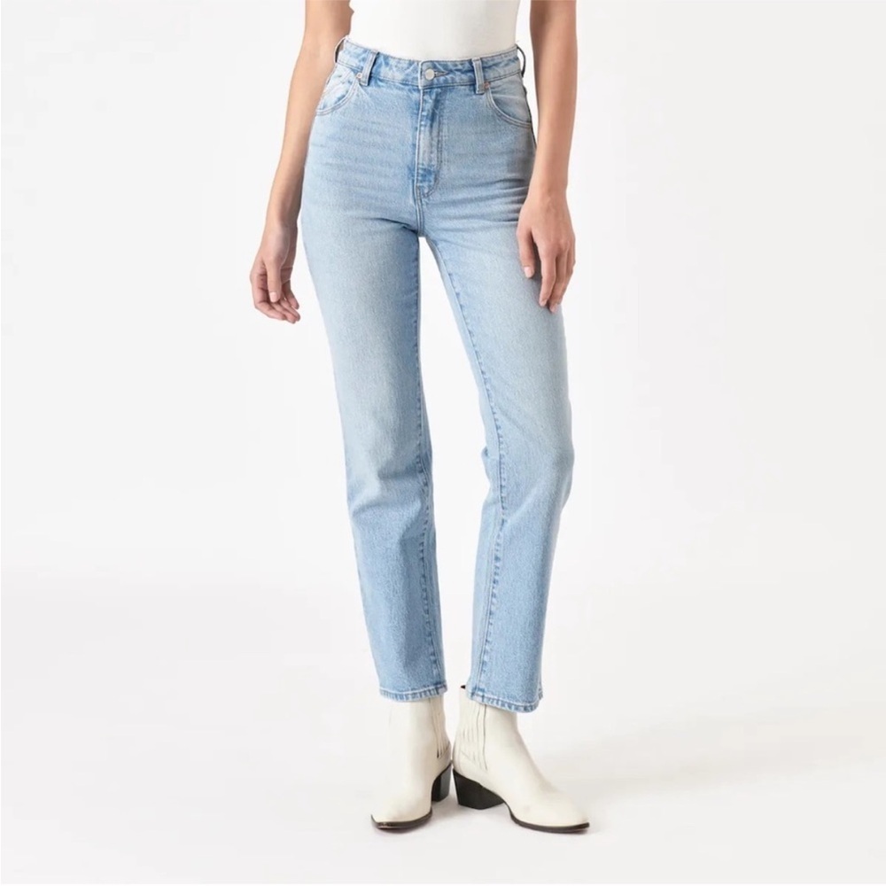 Rollas Sky Blue Boot Cut Duster Jeans Women Size 24